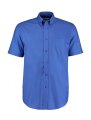 Overhemd korte mouw Kustom Kit KK350 italian blue